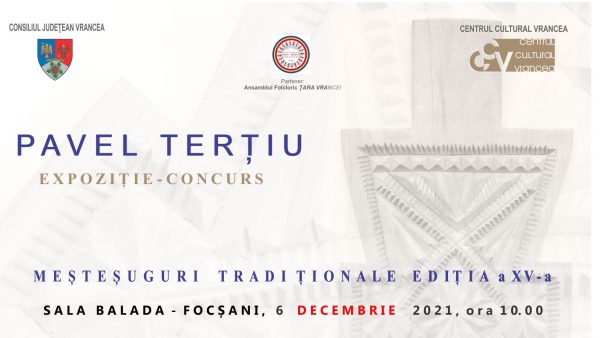 Concurs Naţional de Meşteşuguri Tradiţionale Pavel Terţiu, ediţia a XV-a, 2021
